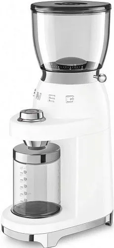 Кофемолка SMEG CGF11WHEU, белый фото в интернет-магазине «Mebelex»