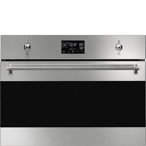 Духовой шкаф Электрический SMEG SO4302S3X, комбинированный с пароваркой, нержавеющая сталь фото в интернет-магазине «Mebelex»