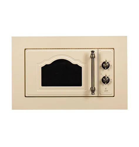 Печь микроволновая встраиваемая LEX BIMO 20.01 C IVORY (слоновая кость) фото в интернет-магазине «Mebelex»