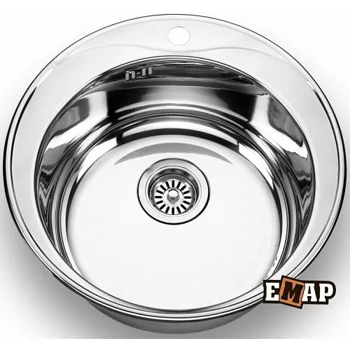 Мойка врезная ЕМАР Лайт 510 0.6/180 фото в интернет-магазине «Mebelex»