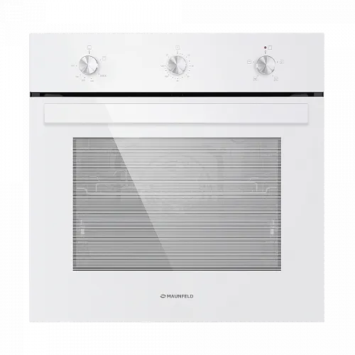 Газовый духовой шкаф MAUNFELD EOGC604W, белый фото в интернет-магазине «Mebelex»