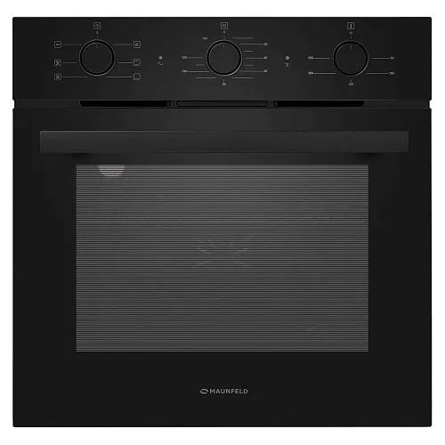 Шкаф духовой электрический MAUNFELD AEOF6060B2 черный фото в интернет-магазине «Mebelex»