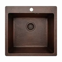 100 530 руб., Кухонная мойка Seaman Natural Genova SMC-5351V (медь, 1.5 мм, ручная сварка, R=10мм)