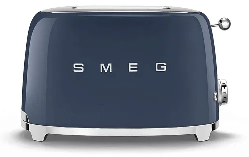 Тостер на 2 ломтика SMEG TSF01NBEU, цвет темно-синий фото в интернет-магазине «Mebelex»