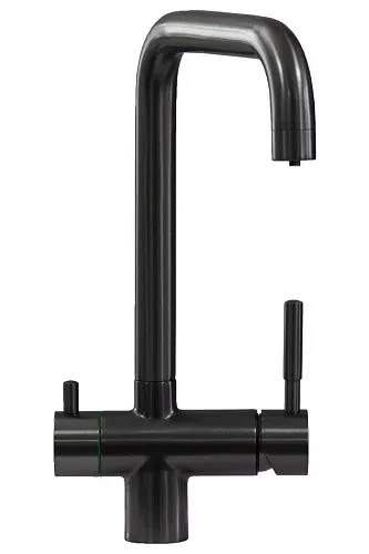 Смеситель Seaman Visconti SSL-7326 Оружейная сталь фото в интернет-магазине «Mebelex»