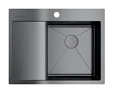 55 488 руб., Мойка кухонная OMOIKIRI Akisame 65 чаша справа