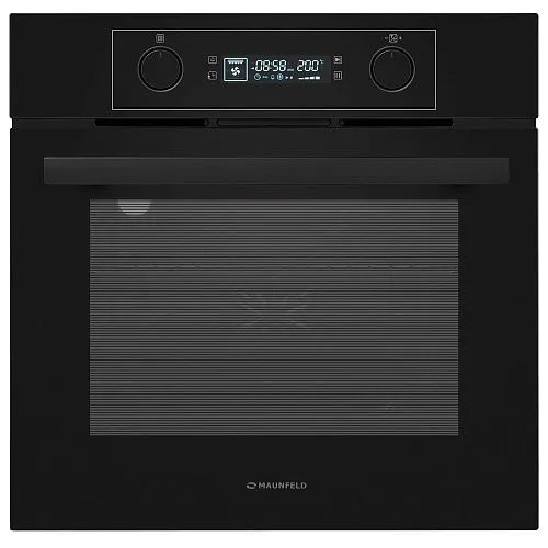 Шкаф духовой электрический MAUNFELD AEOH6062B2 Черный фото в интернет-магазине «Mebelex»