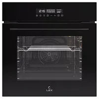 35 990 руб., Шкаф духовой электрический LEX EDS 100 BBL черное стекло
