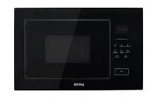 49 990 руб., Микроволновая печь Встраиваемая KORTING KMI 827 GN, черное стекло