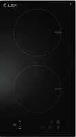 13 590 руб., Индукционная панель LEX EVI 320 BL (черное стекло, домино)