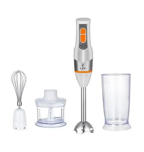 Блендер погружной LEX LX 10013-1 белый фото в интернет-магазине «Mebelex»