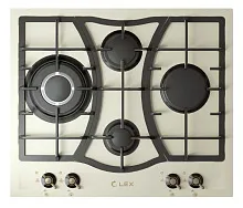 20 990 руб., Панель варочная газовая LEX GVE 643C IV слоновая кость, эмаль