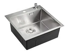 18 800 руб., Мойка кухонная EMAR EMB-117A PVD Nano Satine