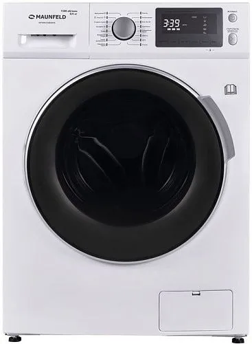 Машина стиральная отдельно стоящая MAUNFELD MFWM1586WHS, с сушкой инвертором и паром фото в интернет-магазине «Mebelex»