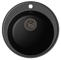 5 990 руб., Мойка кухонная кварцевая LEX Lugano 480