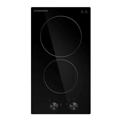 Панель варочная стеклокерамическая MAUNFELD CVCE292MBK2 Hi-Light Черный фото в интернет-магазине «Mebelex»