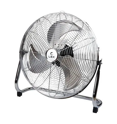 Вентилятор напольный LEX LXFC 8381 стальной фото в интернет-магазине «Mebelex»