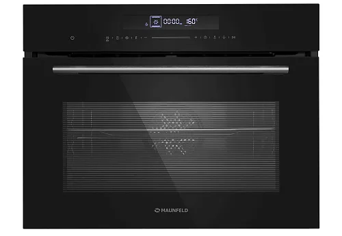 Шкаф духовой электрический MAUNFELD MCMO5013SDGB черный фото в интернет-магазине «Mebelex»