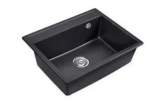 17 789 руб., Мойка кухонная кварцевая EMAR EMQ-1640.Q Оникс