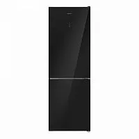75 990 руб., Холодильник отдельностоящий MAUNFELD MFF185NFB чёрное стекло