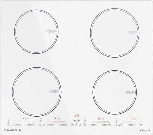 Панель варочная индукционная MAUNFELD CVI594SWH Inverter фото в интернет-магазине «Mebelex»