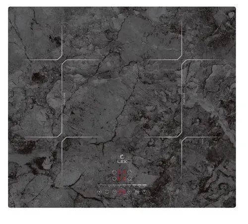 Панель варочная индукционная LEX EVI 640 F DS, серый фото в интернет-магазине «Mebelex»