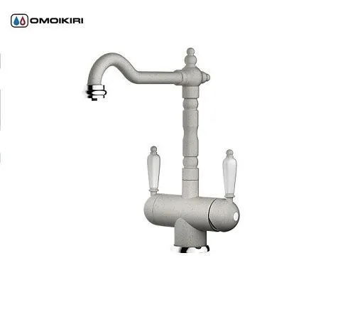 Смеситель для кухни OMOIKIRI Amagasaki гранит фото в интернет-магазине «Mebelex»