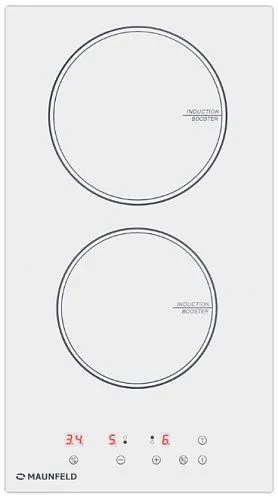 Панель варочная индукционная MAUNFELD CVI292WH белый  фото в интернет-магазине «Mebelex»