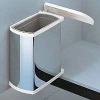 9 760 руб., Мусорное ведро встраиваемое Hailo Oko-Flex 18л белое