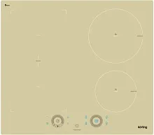 71 490 руб., Панель варочная индукционная KORTING HIB 64760 BB Smart бежевый
