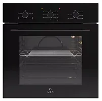 26 990 руб., Шкаф духовой электрический LEX EDM 046 BBL черное стекло