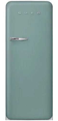 Холодильник Отдельностоящий SMEG FAB28RDEG5, стиль 50-х годов, петли справа, Изумрудно-зеленый фото в интернет-магазине «Mebelex»