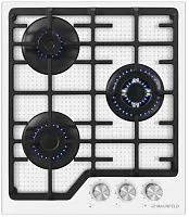 27 490 руб., Панель варочная газовая MAUNFELD EGHG.43.73CW/G белая