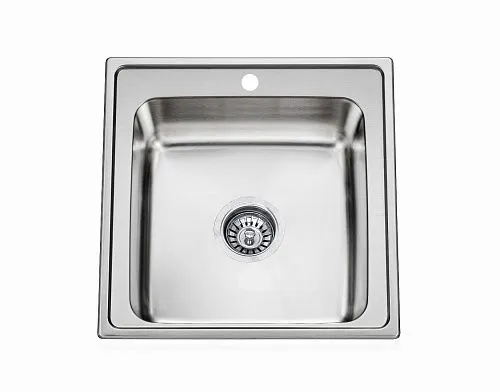 Мойка кухонная Seaman Eco Wien SWT-5050 (Micro-satin *10), стандартная комплектация фото в интернет-магазине «Mebelex»