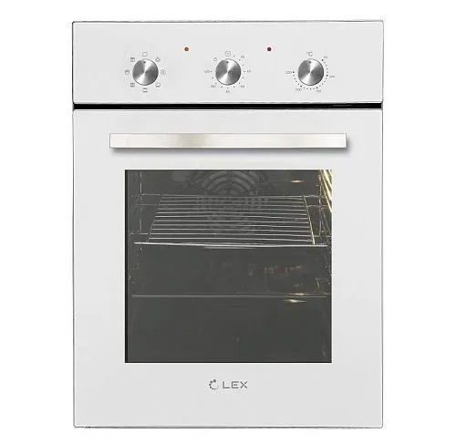 Шкаф духовой электрический LEX EDM 4570 WH белое стекло фото в интернет-магазине «Mebelex»