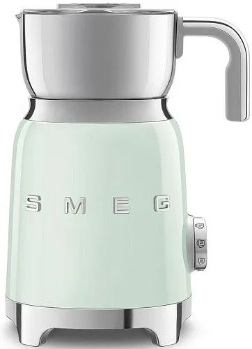 Вспениватель молока SMEG MFF11PGEU, пастельный зеленый фото в интернет-магазине «Mebelex»