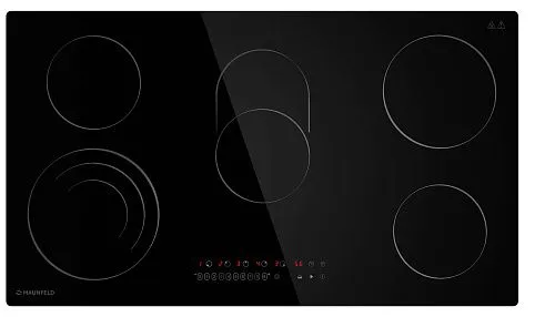 Панель варочная стеклокерамическая MAUNFELD CVCE905SMTBK черное стекло фото в интернет-магазине «Mebelex»