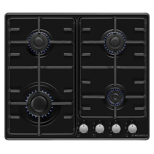 Газовая панель MAUNFELD EGHE.64.3STS-EB/G фото в интернет-магазине «Mebelex»