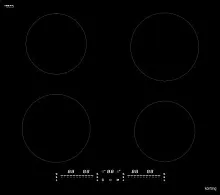 44 790 руб., Панель варочная индукционная KORTING HI 64090 HID, черный