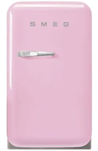 Холодильник отдельностоящий SMEG FAB5RPK5, стиль 50-х гг., петли справа, Розовый фото в интернет-магазине «Mebelex»