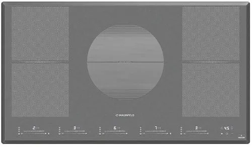 Панель варочная индукционная MAUNFELD CVI905SFLGR серый фото в интернет-магазине «Mebelex»