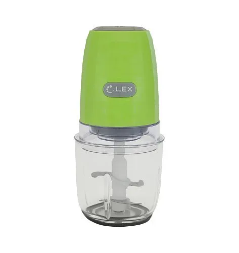 Измельчитель стеклянный LEX LXFP 4302 зеленый фото в интернет-магазине «Mebelex»