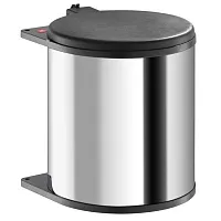 6 050 руб., Мусорное ведро встраиваемое Hailo Big-Box 15л черное