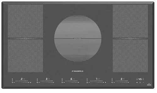 Варочная панель индукционная MAUNFELD CVI905SFDGR графит фото в интернет-магазине «Mebelex»