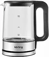 2 990 руб., Стеклянный чайник KORTING KWK 0901 G