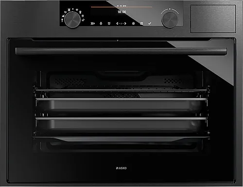 Духовой шкаф Электрический ASKO OCS8487B Компактный черная нерж. сталь фото в интернет-магазине «Mebelex»
