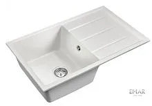 17 659 руб., Мойка кухонная кварцевая EMAR EMQ-1800.Q Агат