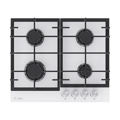 Панель варочная газовая LEX GVG 642A WH фото в интернет-магазине «Mebelex»