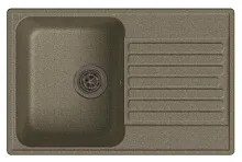 8 990 руб., Мойка кухонная кварцевая LEX Geneva 740