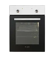 25 690 руб., Электрический духовой шкаф LEX EDM 4540 IX нерж сталь/черное стекло